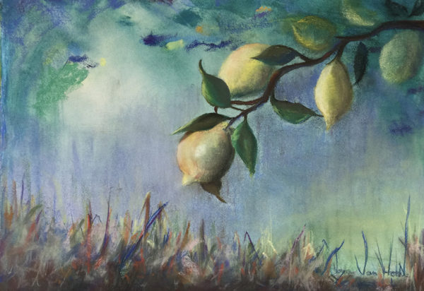 When Life gives you lemons by artist Joyce Van Horn